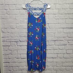 Matilda Jane Retro Floral Dress Size XS Perfectly Polished Rayon Cottage‎ Boho
